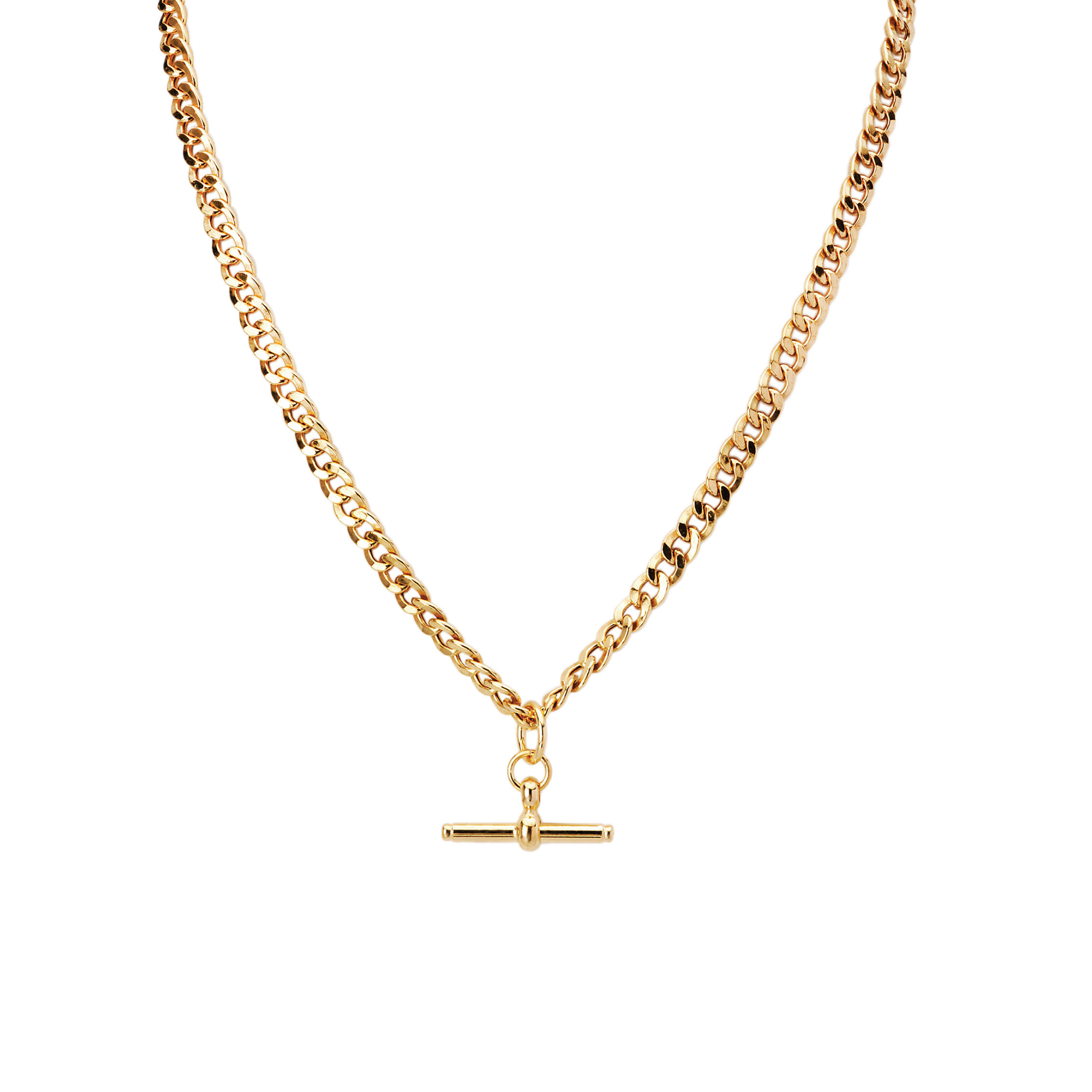 T-Bar Curb Necklace – Remicity T-Bar Curb Necklace – Remicity