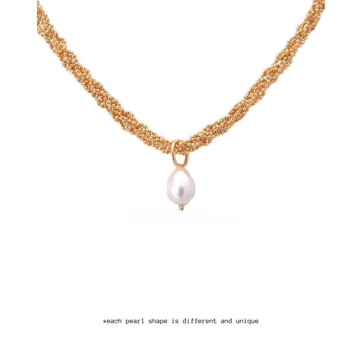 Pearl Drop Rope Necklace