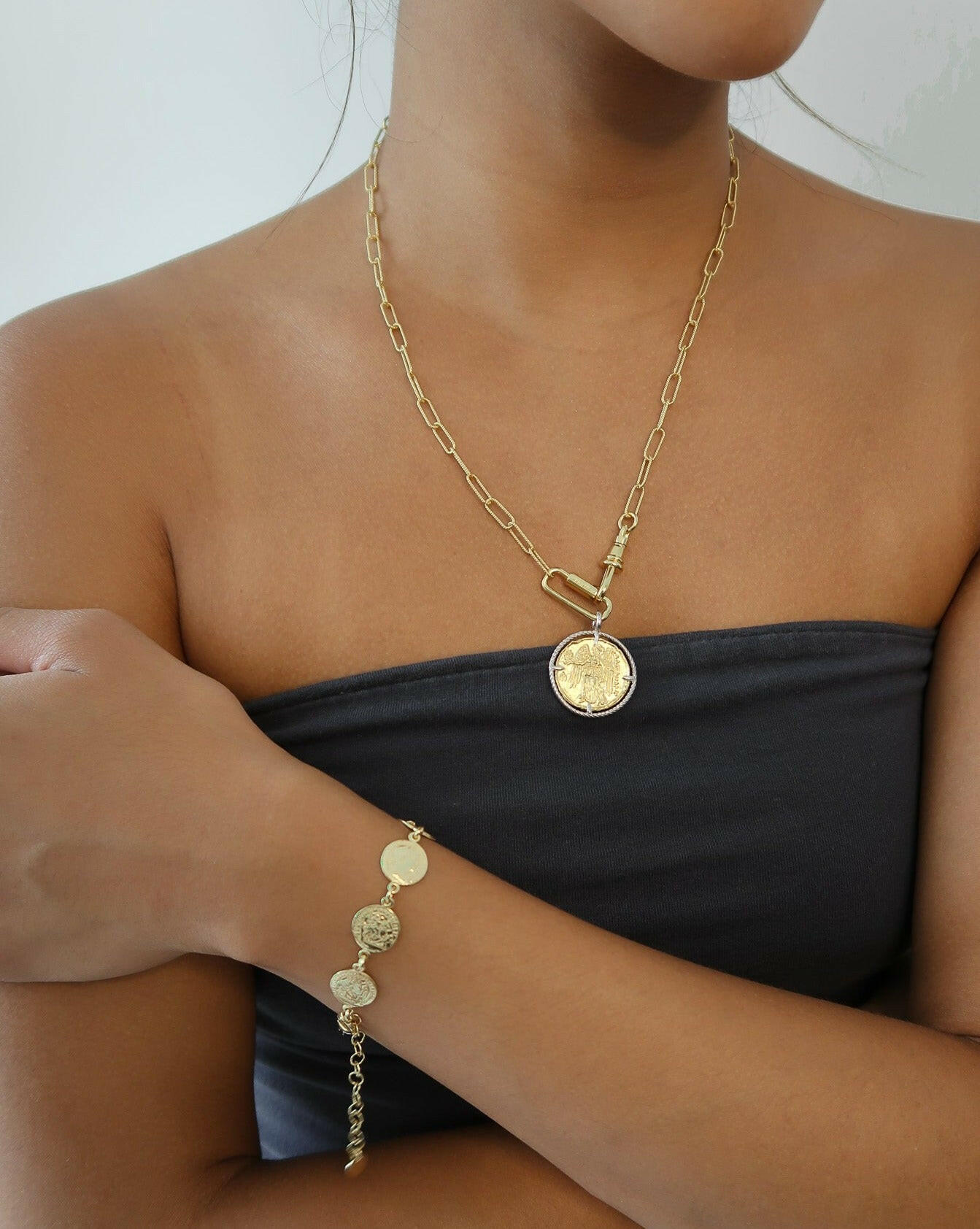 Angel Coin Pendant Necklace – Remicity