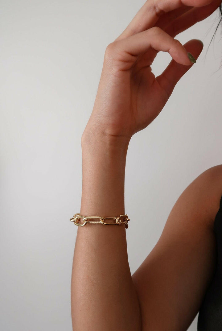 Hollow Link Bracelet